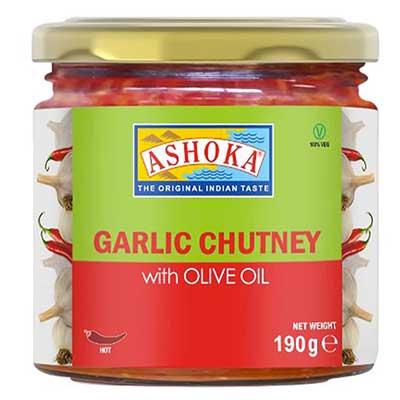 Ashoka Garlic Chutney With Olive Oil