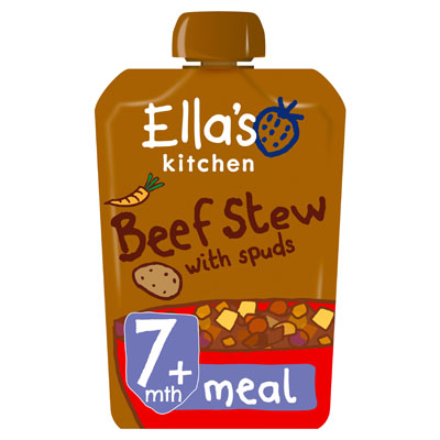 Ellas Kitchen Organic Beef Stew Baby Pouch 7+ Months