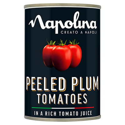 Napolina Peeled Plum Tomatoes In A Rich Tomato Juice