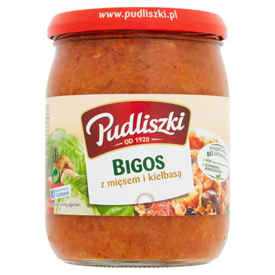 Pudliszki Bigos Cabbage Stew With Meat And Sausage