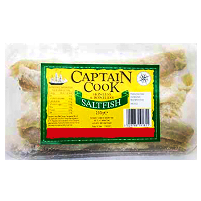 Captain Cook Skinless & Boneless Saltfish