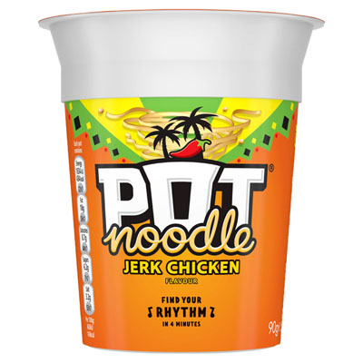 Pot Noodle Jerk Chicken