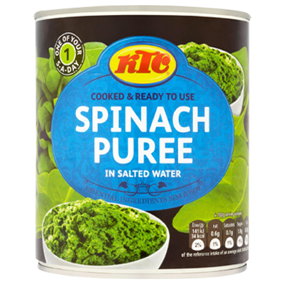 KTC Spinach Puree In Salted Water