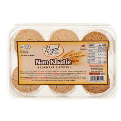 Regal Nan Khatie Shortcake Egg Free Biscuits