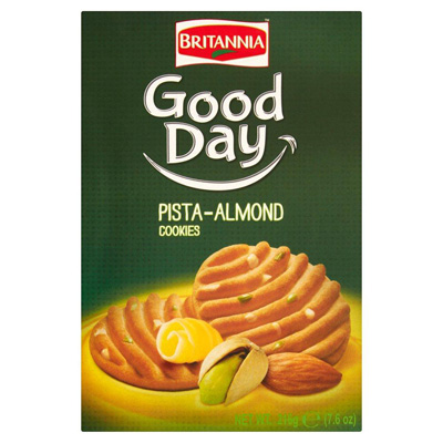 Britannia Good Day Pista - Almond Cookies