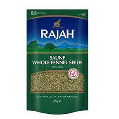 Rajah Saunf Whole Fennel Seeds 85g 100% Pure Fennel Seeds