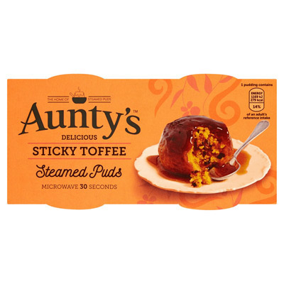 Auntys Sticky Toffee Puddings