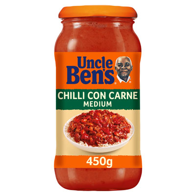 Uncle Bens Chilli Con Carne Medium Sauce