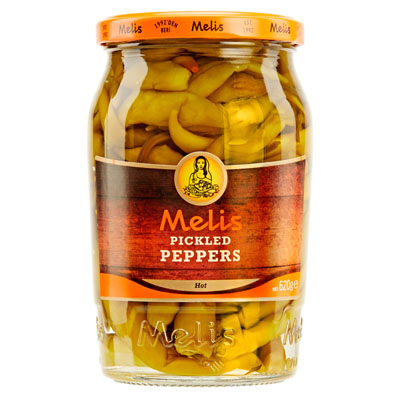 Melis Pickled Hot Peppers