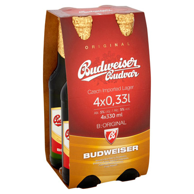 Budweiser Budvar Original 4x