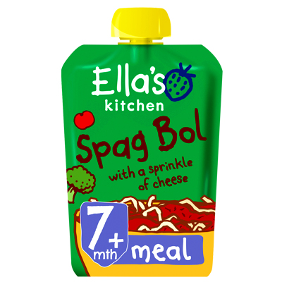 Ellas Kitchen Organic Spaghetti Bolognese Baby Pouch 7+ Months