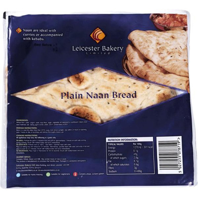 Plain Naan Bread