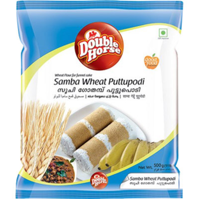 Double Horse Samba Wheat Puttupodi