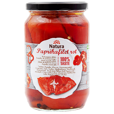 Natura Red Peppers Filets