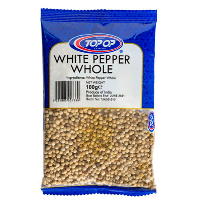 Top Op White Pepper Whole