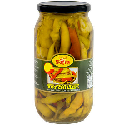 Sofra Pickled Hot Chillies