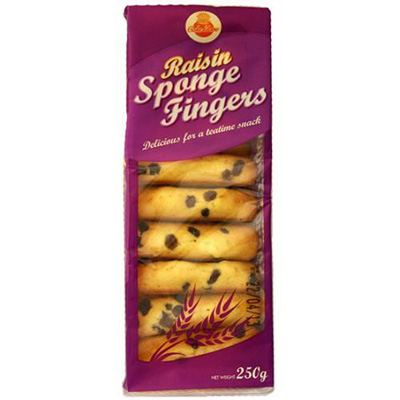 Cake Zone Raisin Sponge Finger