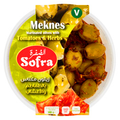 Sofra Marinated Olives with Tomatoes & Herbs