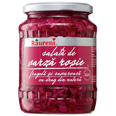 Raureni Red Cabbage Salad