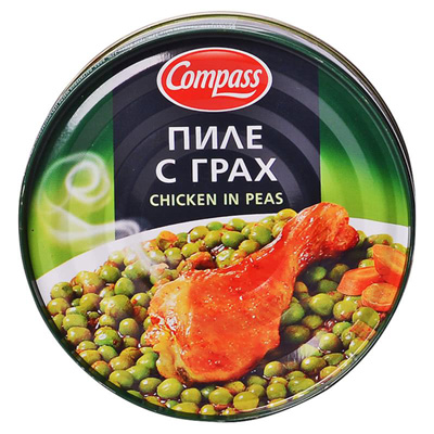 Compass Chicken In Peas