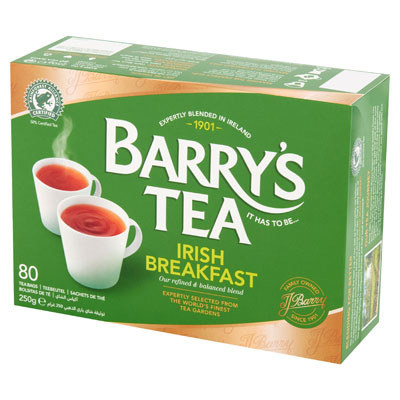 BARRYS IRISH BREAKFAST BLEND 80 TEABAGS