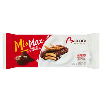 Balconi Mixmax With Tasty Coca Cream Filling