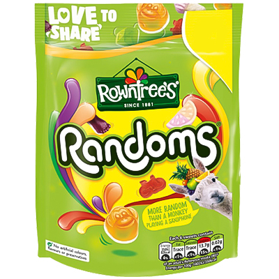 Rowntrees Randoms Sweets Sharing Bag