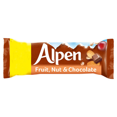 Alpen Cereal Bars Fruit & Nut & Chocolate