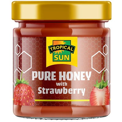 Tropical Sun Pure Honey With Strawberry