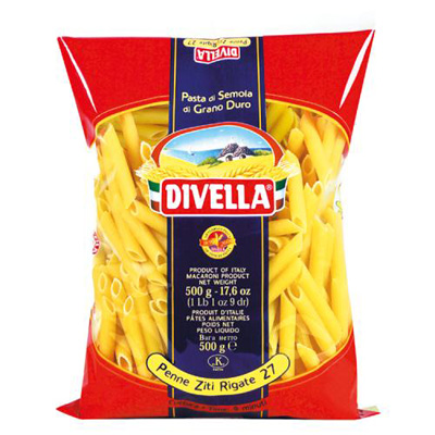 Divella Pasta N27 Penne Ziti Rigate