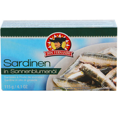 Don Fernando Sardines In Sunflower Oil