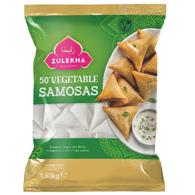 Zulekha Vegetable Samosas 50x