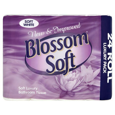 Blossom Soft Premium 2 Ply Toilet Tissue Rolls