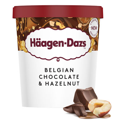 Haagen Dazs Belgian Chocolate & Hazelnut