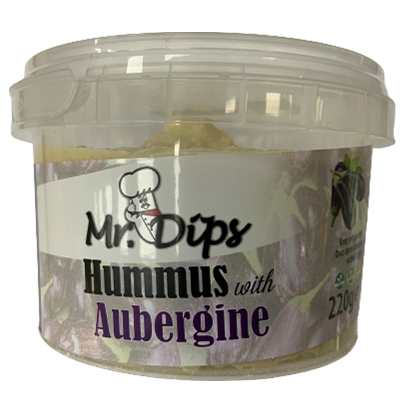 Mr Dips Hummus With Aubergine