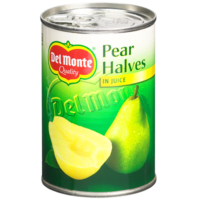 Del Monte Pear Halves in Juice