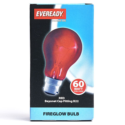 Eveready Fireglow 60w Lightbulb -b22