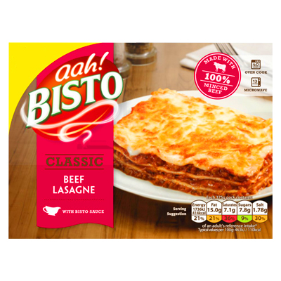 Bisto Classic Beef Lasagne