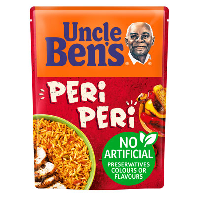 Uncle Bens Peri Peri Microwave Rice