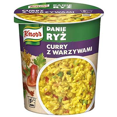 Knorr Rice curry with vegetables