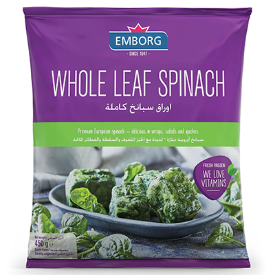 Emborg Whole Leaf Spinach