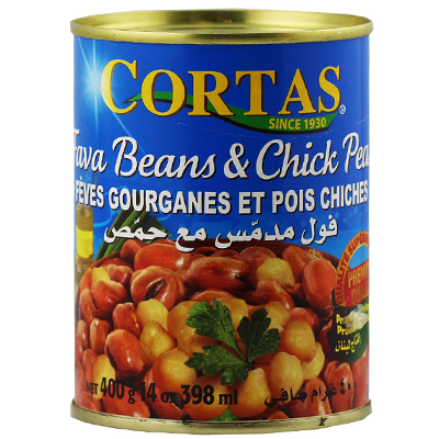 Cortas Fava Beans & Chick Peas