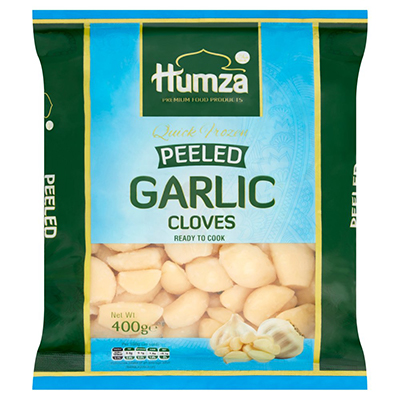 Humza Quick Frozen Peeled Garlic Cloves