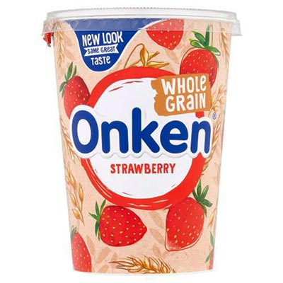 Oaken Strawberry Yoghurt -  Whole Grain