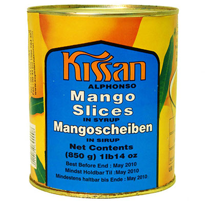 Kissan Alphonso Mango Slices Tin