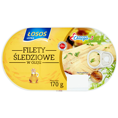 Herring Fillets in Oil Losos