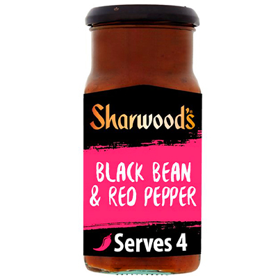 Sharwoods Black Bean Red Pepper Mild Cooking Sauce