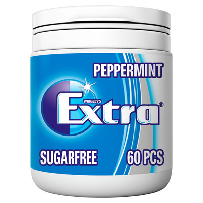 Wrigleys Extra Peppermint 60pk