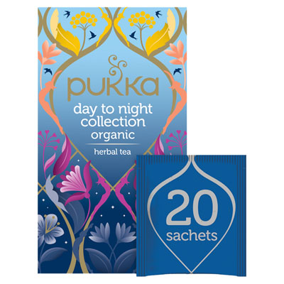 Pukka Day To Night Collection 20 Herbal Tea Sachets