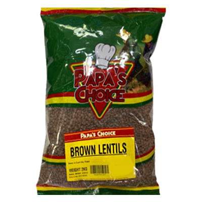 Papas Choice Brown Lentils